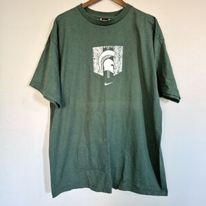 Nike Michigan State Spartans Crew Neck T Shirt XL